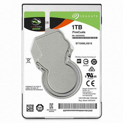 Seagate FireCuda SSHD 5400/128M/노트북용/해외구매 (ST1000LX015, 1TB)_이미지