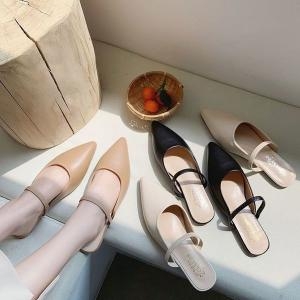  뉴챌린저 T121 여성블로퍼 뮬샌들 뮬블로퍼 스틸레토 W67644C W67644C