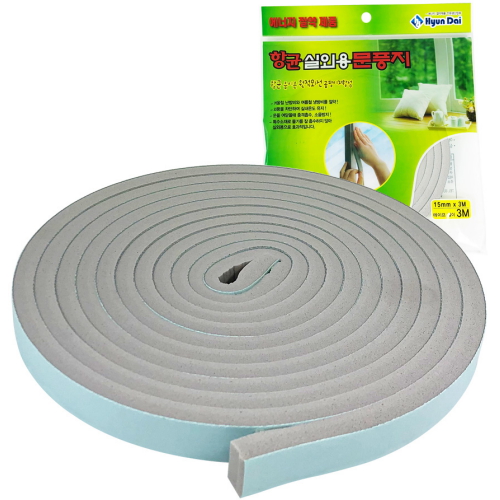 현대화학 항균 실외용 문풍지 3m