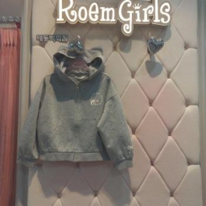 봄신상 49 900 로양이 귀달이 후드집업 RGJM2512C 05 MELANGE GREY 150