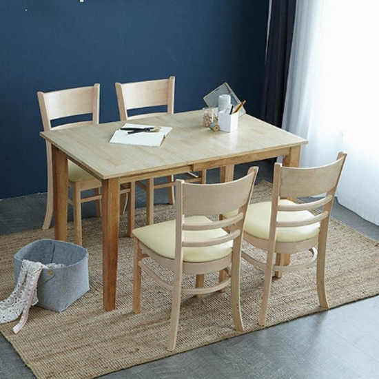 베스트리빙  메드퍼드 캘빈 식탁 1200 (의자4개)