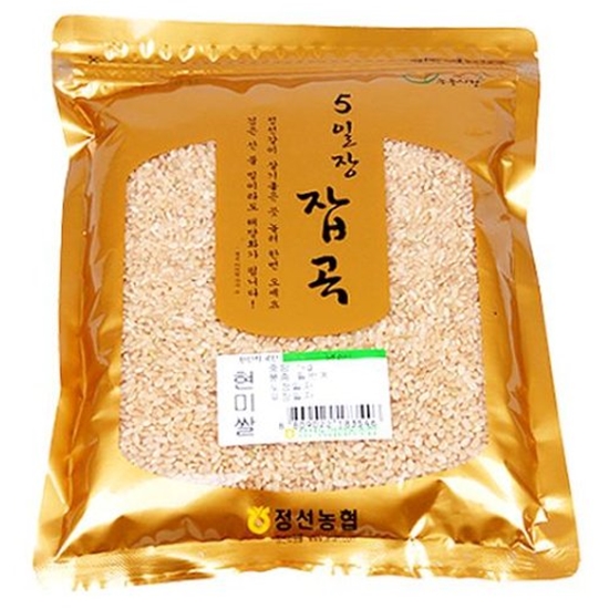 정선농협 5일장 잡곡 현미 4kg