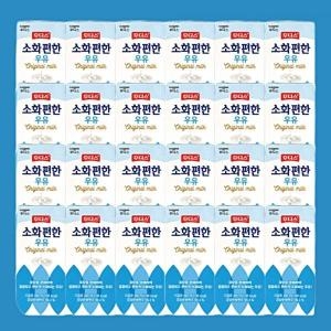 후디스 소화 편한 우유 오리지널 190ml 24팩 유통기한23.06.08