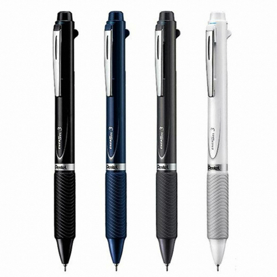 펜텔 에너겔 XBLC35 3색 멀티펜 0.5mm