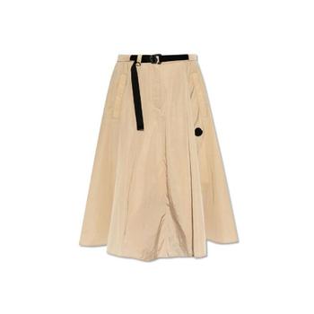 로고 패치 벨티드 스커트 K10932D00006597V5 21E T