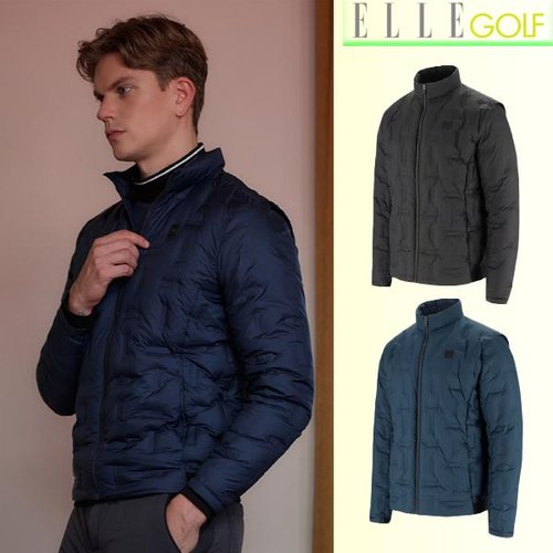 엘르골프 경량 튜브 다운 점퍼 6K72004