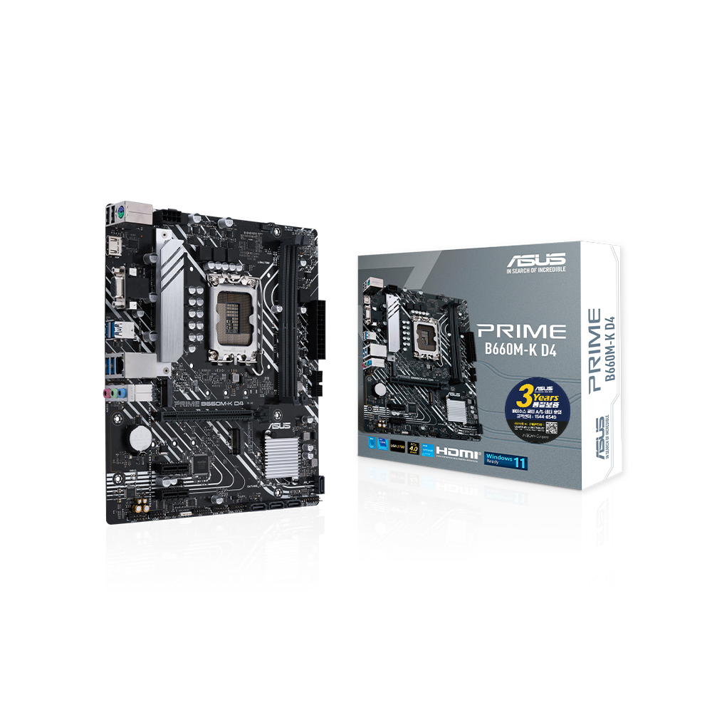 ASUS PRIME B660M-K D4 인텍앤컴퍼니_이미지
