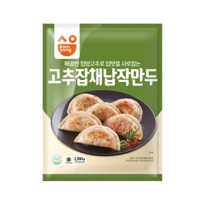 삼양 고추잡채납작만두 2kg