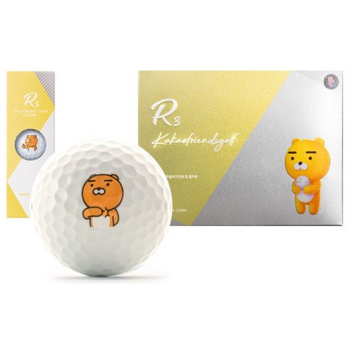 카카오프렌즈 R3 선물세트 (3개+볼마커)_이미지