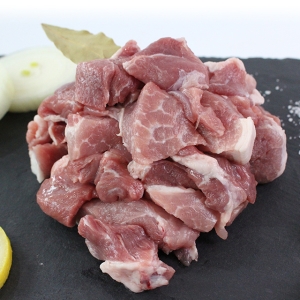 보성녹차 먹인 한돈 뒷다리살 찌개용 1kg 500gx2팩