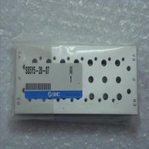 SY5000 1/8 밸브용 매니폴드 SS5Y5-20-07 완전 대체품 VB2-M7 1개