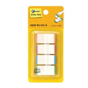 오피스존 프린텍 팝업 인덱스탭 IT3818-4L 38X18 4색 25매_이미지