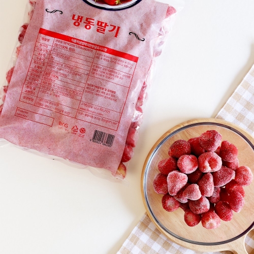 웰루츠 냉동 홀딸기 1kg