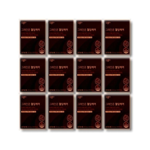 그레인온 혈당케어 330mg 30정 (12개)_이미지
