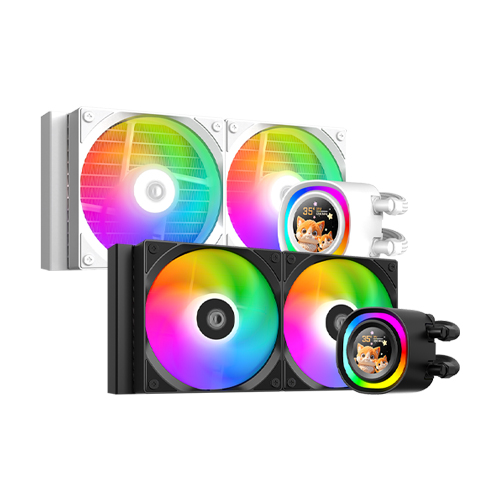 ID-COOLING FX240 LCD 데이븐 (화이트)_이미지