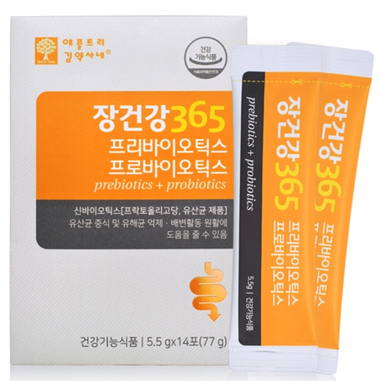 장건강365 프리바이오틱스 프로바이오틱스 14포
