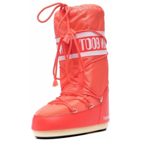 문부츠 MOON BOOT 여성 나일론 after-ski 부츠 14004400 002 Blue 6 39-41_이미지