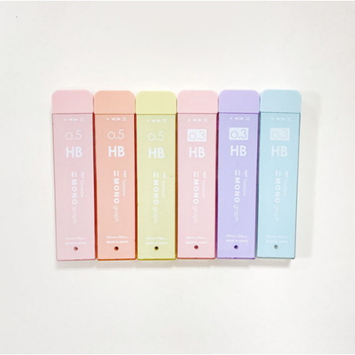 톰보 모노그래프 전용 샤프심 HB 0.3mm (1개)