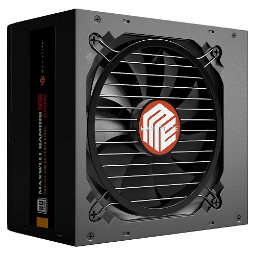 맥스엘리트 MAXWELL GAMING PRO 600W 80PLUS스탠다드 플랫 (중고)_이미지