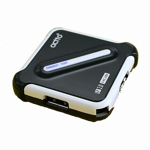 Actto HUB-09 ��ʽ� 4��Ʈ ���