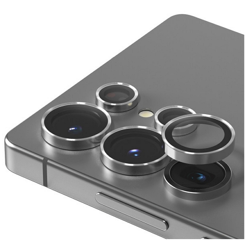 신지모루 갤럭시S25 울트라 메탈 프레임 링 카메라 렌즈 강화유리 보호필름 (렌즈 1매)_이미지