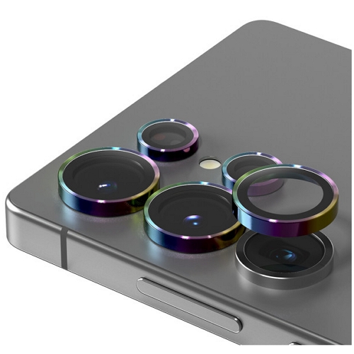 신지모루 갤럭시S25 울트라 메탈 프레임 링 카메라 렌즈 강화유리 보호필름 (렌즈 1매)_이미지