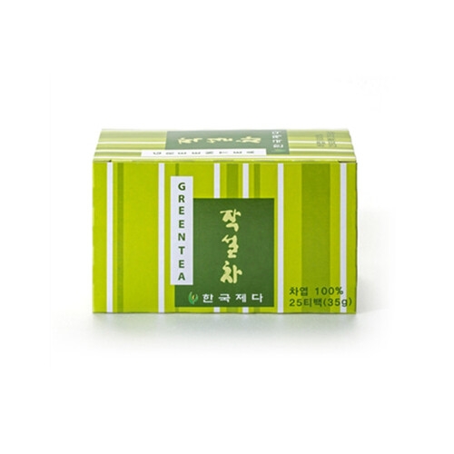 한국제다 작설차 25 티백