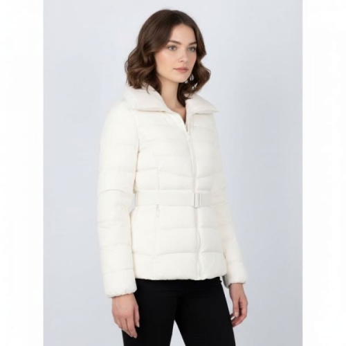 게스 여성 페더라이트 벨티드 숏 구스 패딩 아이 1223800