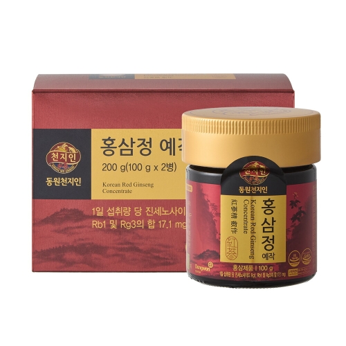 천지인 6년근 홍삼정 예작 100g 2개입 세트 (1개)_이미지
