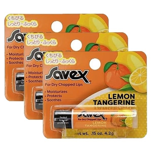 사벡스 레몬 탠저린 립밤 4.2g (3개)