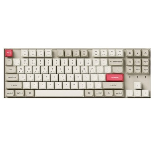 Keychron K8 PRO SE ZMK 유무선 기계식 레트로 (바나나축)_이미지