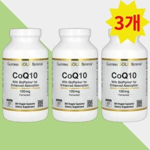 캘리포니아골드뉴트리션 CoQ10 100mg 360캡슐 (3개)