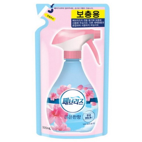 페브리즈 강력탈취 은은한 꽃향 리필 320ml (6개)_이미지