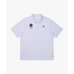 테크니컬 윙 테니스 카라 반팔 티셔츠 WHITE D5121TTS35WHT