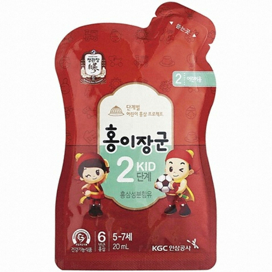 정관장 홍이장군 2단계 키즈 20ml 10포
