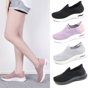 행텐 HT-3701 여성용 메쉬슬립온 메쉬스니커즈 운동화 슬립온 250 퍼플_이미지