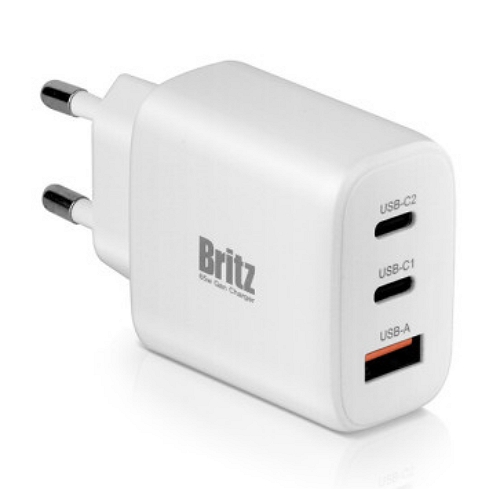 브리츠인터내셔널 PD PPS 65W 3포트 GaN 충전기 BZ-PD65W