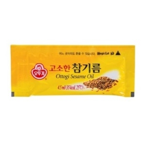 오뚜기 일회용 참기름 4.5ml (1개)_이미지
