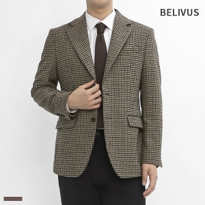 빌리버스 남자 자켓 BVOT066 울 정장 아우터 블레이저