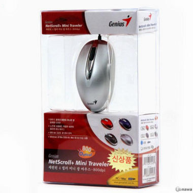 GENIUS WHEEL NETSCROLL+ MINI TRAVELER SILVER