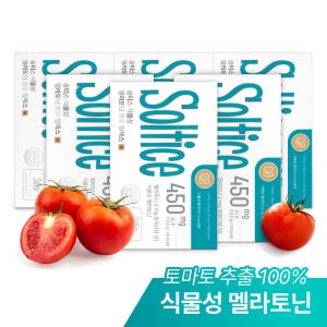 노바렉스 솔티스 식물성 멜라토닌 함유 릴렉스 정 450mg 30정 (6개)_이미지