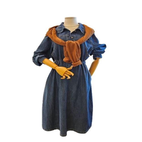 모노앤밀키 카라데님원피스MWG03OP08M