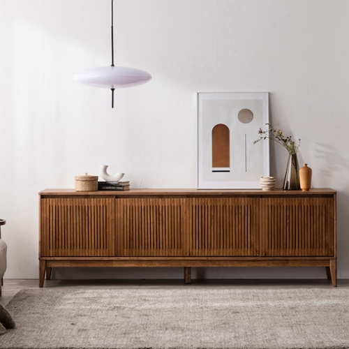 슈퍼홈  뮤즈 원목 높은 거실장 2000