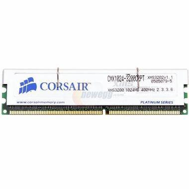 CORSAIR DDR 1G PC-3200 TX1G C2PT_이미지