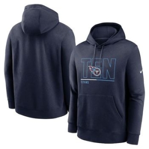 나이키 816518 NFL팀 후드 맨투맨 집업 Tennessee Titans City Code Club Fleece Pullover