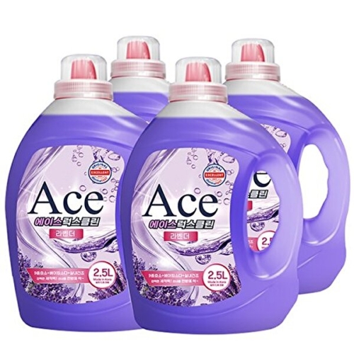 터치 에이스 럭스클린 라벤더 세탁세제 2.5L (4개)_이미지