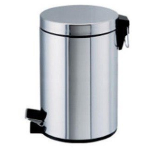 리빙파크 스텐레스 페달 휴지통 8L