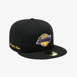 뉴에라 NBA LA 레이커스 베이직 사이즈캡 블랙 14724877_이미지