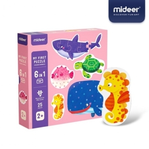 Mideer 나의 첫퍼즐놀이 바다친구들 MD3190 / 영유아퍼즐_이미지