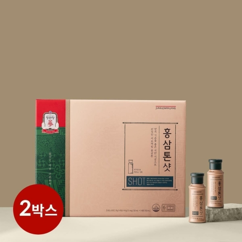 한국인삼공사 정관장 홍삼톤 샷 50ml 14병 (2개)
